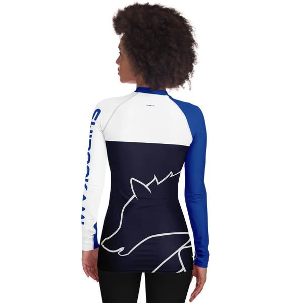 BRAVE THE SEA ≋ WOMEN'S RASHGUARD