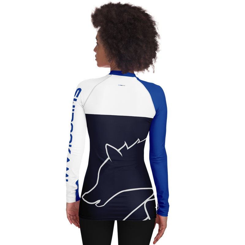 BRAVE THE SEA ≋ WOMEN'S RASHGUARD