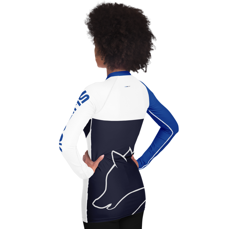 BRAVE THE SEA ≋ WOMEN'S RASHGUARD